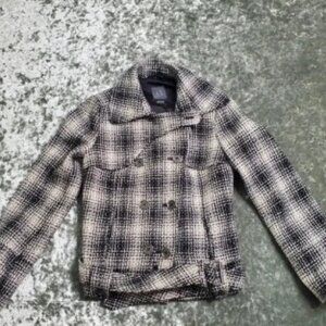 Armani Exchange Tweed Coat